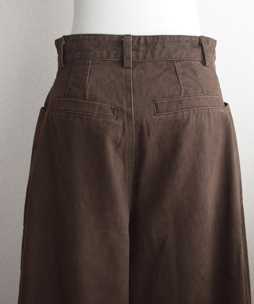 Marient（マリエント）の「カーブ切替デニムPT（デニムパンツ・レディース・ブラウン・S）」の13枚目の写真