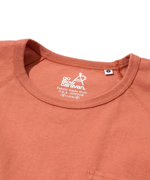 go slow caravan（ゴースローキャラバン）の「USA/C ラグラン セットイン プルオーバーTEE W（Tシャツ/カットソー・レディース・ラベンダー/ネイビー/アイボリー/コーラルピンク・FREE）」の5枚目の写真