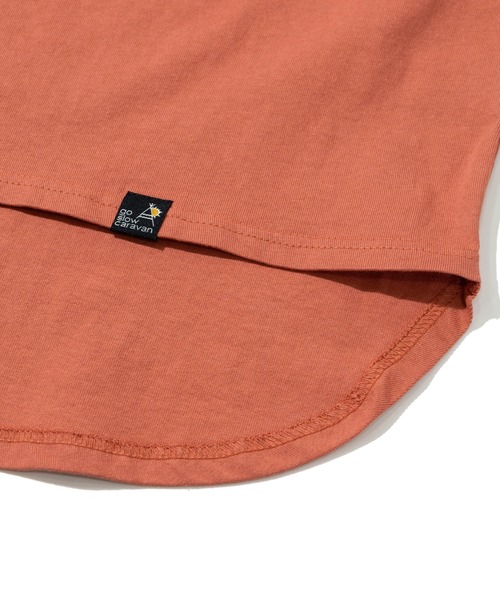 go slow caravan（ゴースローキャラバン）の「USA/C ラグラン セットイン プルオーバーTEE W（Tシャツ/カットソー・レディース・ラベンダー/ネイビー/アイボリー/コーラルピンク・FREE）」の8枚目の写真