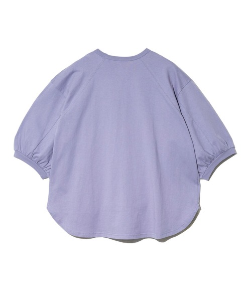go slow caravan（ゴースローキャラバン）の「USA/C ラグラン セットイン プルオーバーTEE W（Tシャツ/カットソー・レディース・ラベンダー/ネイビー/アイボリー/コーラルピンク・FREE）」の13枚目の写真