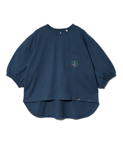 go slow caravan（ゴースローキャラバン）の「USA/C ラグラン セットイン プルオーバーTEE W（Tシャツ/カットソー・レディース・ラベンダー/ネイビー/アイボリー/コーラルピンク・FREE）」の14枚目の写真