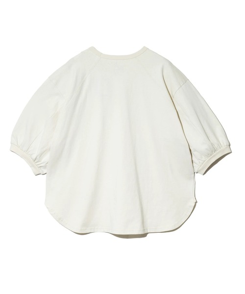 go slow caravan（ゴースローキャラバン）の「USA/C ラグラン セットイン プルオーバーTEE W（Tシャツ/カットソー・レディース・ラベンダー/ネイビー/アイボリー/コーラルピンク・FREE）」の17枚目の写真