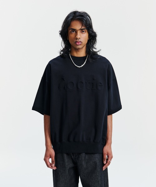 COOTIE PRODUCTIONS（クーティープロダクションズ）の「Heavy Oz Jersey Plain S/S Crew（スウェット・メンズ・グレー系その他/ブラック・LARGE/MEDIUM/SMALL/X-LARGE）」の3枚目の写真