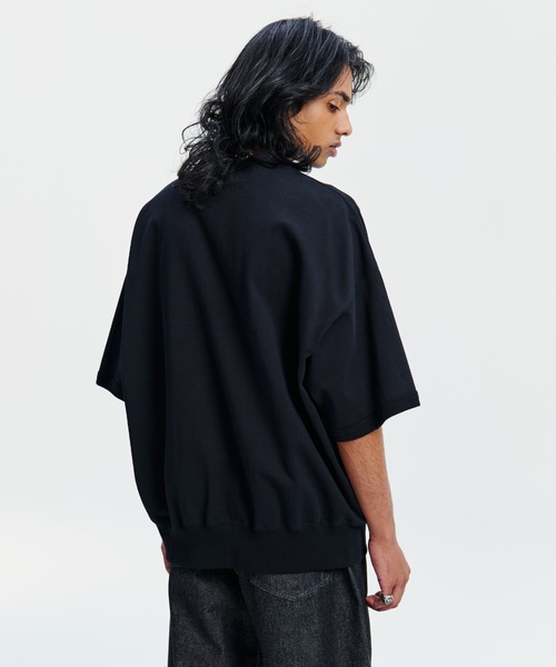 COOTIE PRODUCTIONS（クーティープロダクションズ）の「Heavy Oz Jersey Plain S/S Crew（スウェット・メンズ・グレー系その他/ブラック・LARGE/MEDIUM/SMALL/X-LARGE）」の4枚目の写真