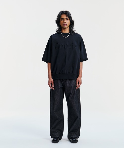 COOTIE PRODUCTIONS（クーティープロダクションズ）の「Heavy Oz Jersey Plain S/S Crew（スウェット・メンズ・グレー系その他/ブラック・LARGE/MEDIUM/SMALL/X-LARGE）」の5枚目の写真