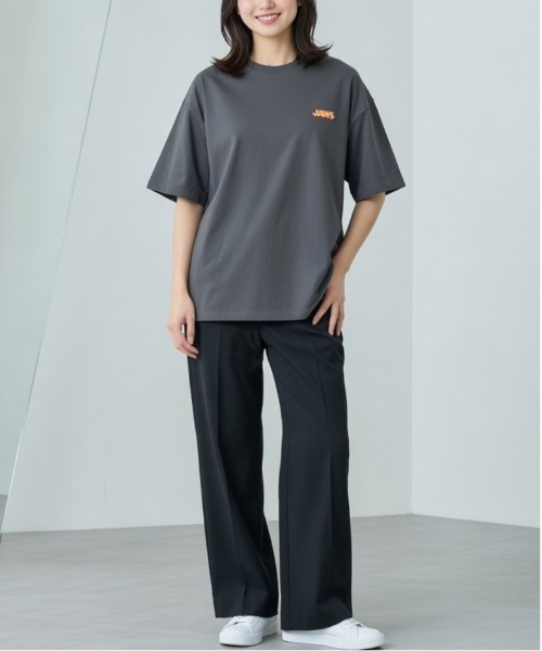 ALWAYS GOOD TIME（オルウェイズグッドタイム）の「【JAWS/ジョーズ】USD加工アートワークプリント半袖Tシャツ（Tシャツ/カットソー・メンズ・ブラック系その他/アイボリー/ホワイト系その他/スミクロ・L/M/LL）」の20枚目の写真