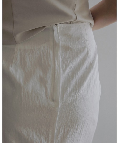 anuke(アンヌーク)の「Sheer Pencil Skirt(スカート・レディース・ネイビー/ホワイト・38inch/36inch)」の10枚目の写真