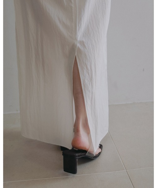 anuke(アンヌーク)の「Sheer Pencil Skirt(スカート・レディース・ネイビー/ホワイト・38inch/36inch)」の11枚目の写真