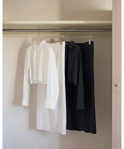 anuke(アンヌーク)の「Sheer Pencil Skirt(スカート・レディース・ネイビー/ホワイト・38inch/36inch)」の17枚目の写真