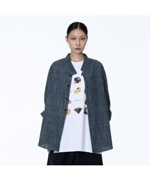 71TO96（チル ハナ トゥ グユク）の「Check Shirt Light (Blue)（シャツ/ブラウス）」