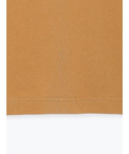 Samansa Mos2 Lagom(サマンサモスモスラーゴム)の「【champion】リンガーTシャツ(Tシャツ/カットソー・キッズ・グリーン/モカ・110/100/130/95/120)」の6枚目の写真