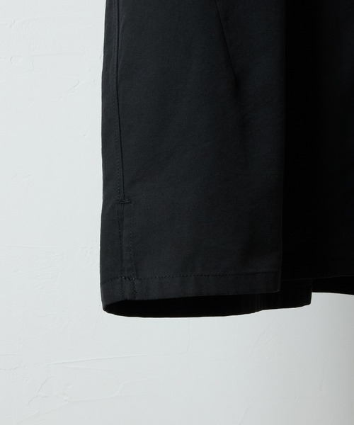NUMBER (N)INE（ナンバーナイン）の「TWILL OPEN COLLAR S/S SHIRT / ワンポイント 刺繍 ツイル ショートスリーブ オープンカラー シャツ（シャツ/ブラウス・メンズ・オリーブ/ブラック・4/3/2）」の9枚目の写真