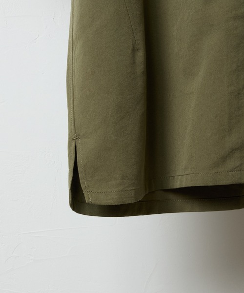 NUMBER (N)INE（ナンバーナイン）の「TWILL OPEN COLLAR S/S SHIRT / ワンポイント 刺繍 ツイル ショートスリーブ オープンカラー シャツ（シャツ/ブラウス・メンズ・オリーブ/ブラック・4/3/2）」の17枚目の写真