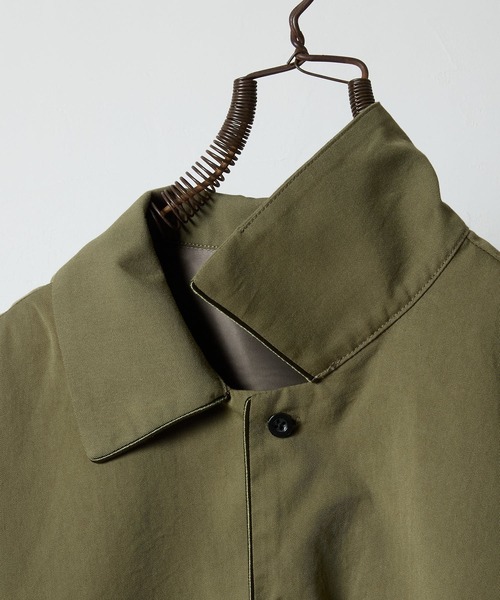 NUMBER (N)INE（ナンバーナイン）の「TWILL OPEN COLLAR S/S SHIRT / ワンポイント 刺繍 ツイル ショートスリーブ オープンカラー シャツ（シャツ/ブラウス・メンズ・オリーブ/ブラック・4/3/2）」の13枚目の写真