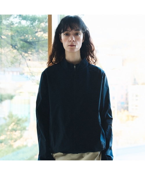 HUMTTO(ハムト)の「共用トラックフルジップジャケット(ジャージ・レディース・ブラック/ネイビー・MEDIUM/X-LARGE/XX-LARGE/LARGE/XXX-LARGE)」の2枚目の写真
