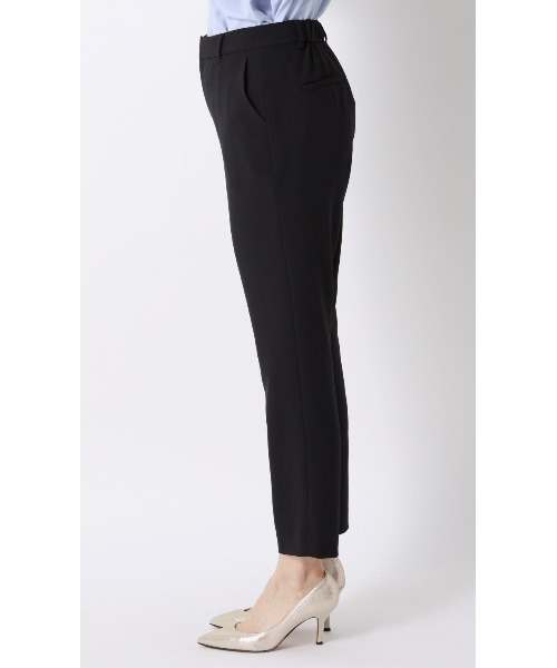 AOYAMA(アオヤマ)の「ゼロプレッシャースーツ【テーパードパンツ】【セットアップ着用可】【裾上げ済み】(スーツパンツ・レディース・ネイビー・S/M/L/SS/LL/3L)」の3枚目の写真