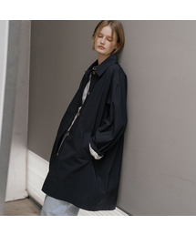 Basic half trench coat [TISP06CT02]_Navy