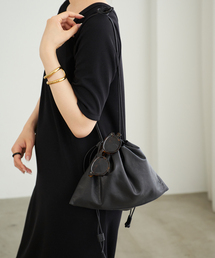 Plage（プラージュ）の「《WEB限定追加》les Tendre leather clutch バッグ（ショルダーバッグ）」