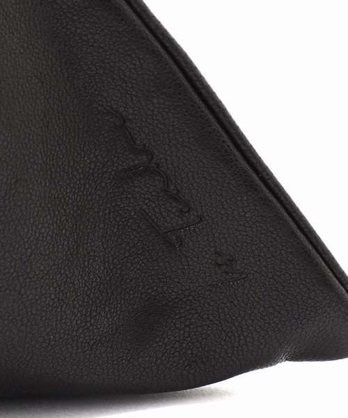 plage（プラージュ）の「《WEB限定追加》les Tendre leather clutch バッグ（ショルダーバッグ・レディース・ブラック/モカ・FREE）」の22枚目の写真