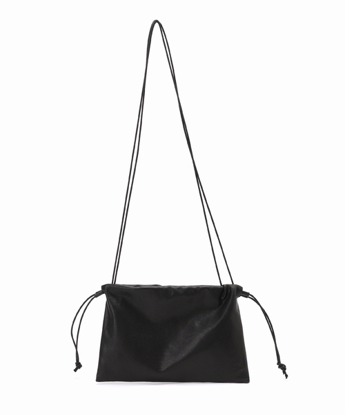 WEB限定追加》les Tendre leather clutch バッグ（ショルダーバッグ