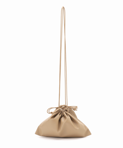 WEB限定追加》les Tendre leather clutch バッグ（ショルダーバッグ