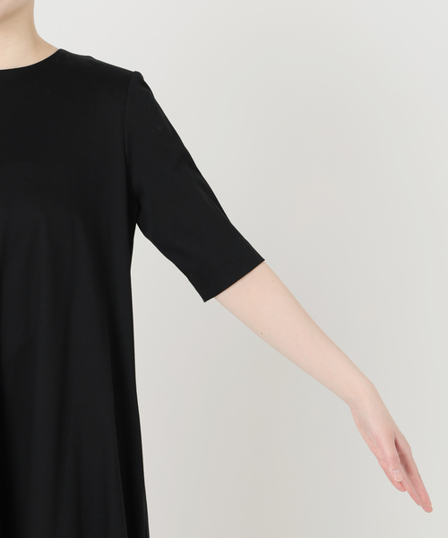 VERMEIL par iena（ヴェルメイユパーイエナ）の「Smooth マキシワンピース（ワンピース・レディース・ブラック/カーキ・FREE）」の17枚目の写真