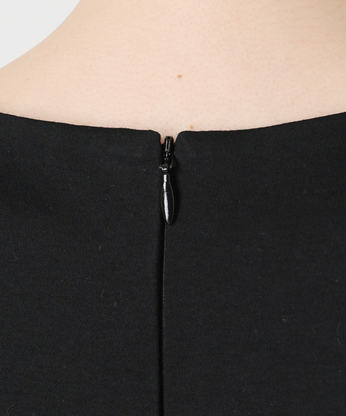 VERMEIL par iena（ヴェルメイユパーイエナ）の「Smooth マキシワンピース（ワンピース・レディース・ブラック/カーキ・FREE）」の15枚目の写真