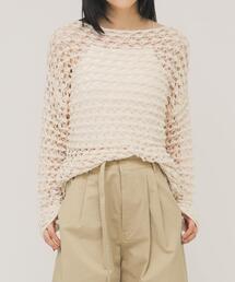 KBF | クロシェルーズニット(ニット/セーター)