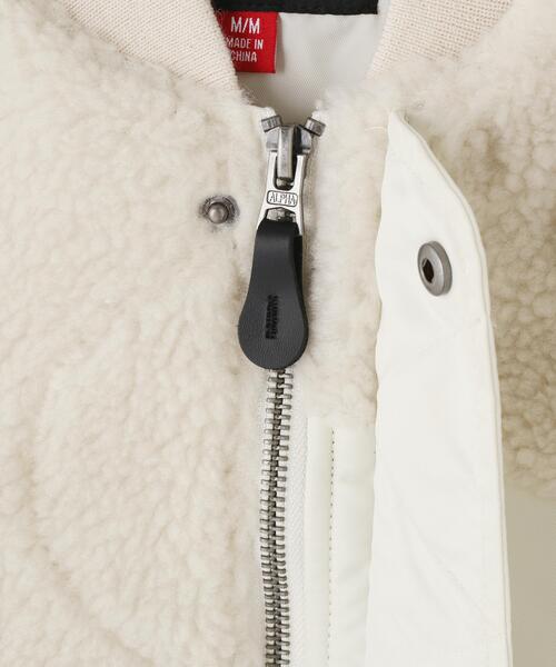 Alpha Industries（アルファインダストリーズ）の「Alpha Industries/アルファ インダストリーズ/SHERPA ONION QUILTING VEST/シェルパ オニオン キルティング ベスト（その他アウター・メンズ・ホワイト系2・S/XS）」の7枚目の写真