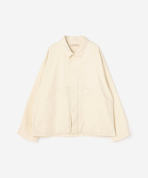 Bshop(ビショップ)の「7115 by SZEKI | コットン シャツジャケット MEN(カバーオール・メンズ・ブラック/ホワイト・XL/L)」の7枚目の写真