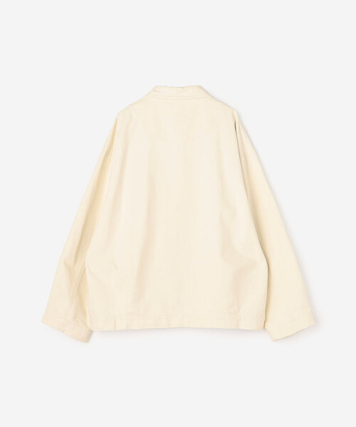 Bshop(ビショップ)の「7115 by SZEKI | コットン シャツジャケット MEN(カバーオール・メンズ・ブラック/ホワイト・XL/L)」の6枚目の写真