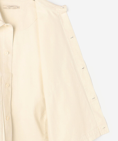Bshop(ビショップ)の「7115 by SZEKI | コットン シャツジャケット MEN(カバーオール・メンズ・ブラック/ホワイト・XL/L)」の16枚目の写真