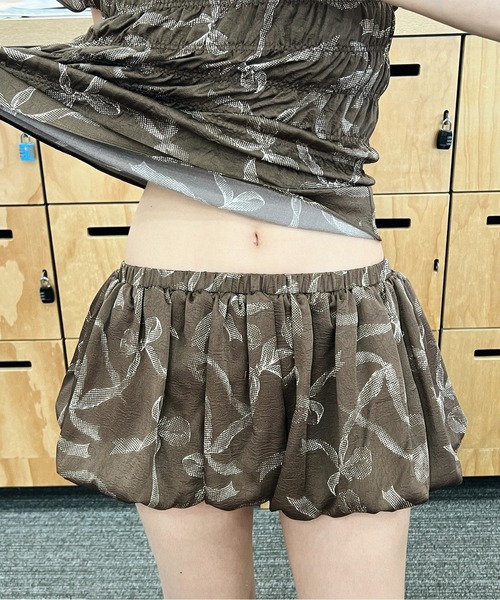 musubore(ムスボレ)の「relax ballon pumpkin pants / かぼちゃパンツ(その他パンツ・レディース・ブラウン/ブルー/ブラック・FREE)」の8枚目の写真