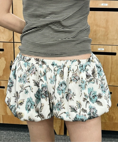 musubore(ムスボレ)の「relax ballon pumpkin pants / かぼちゃパンツ(その他パンツ・レディース・ブラウン/ブルー/ブラック・FREE)」の4枚目の写真