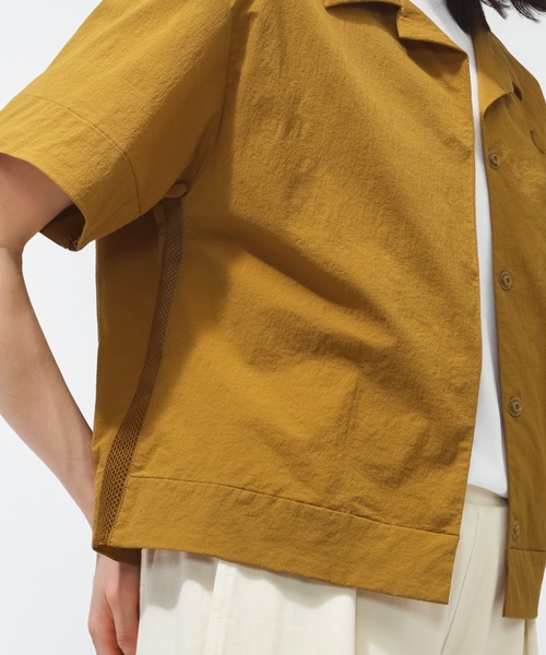 PUMA(プーマ)の「プーマ PUMA ESS ELEVATED ウーブン SS シャツ(シャツ/ブラウス・レディース・ベージュ/スモークピンク/ブラック・S/M/L)」の12枚目の写真