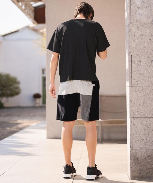 CAMBIO(カンビオ)の「mt10463-ワッフルヘンリーTシャツ(26A-14130CM)(Tシャツ/カットソー・メンズ・オフホワイト/ミックスグレー/ブラック・M/L/XL)」の15枚目の写真