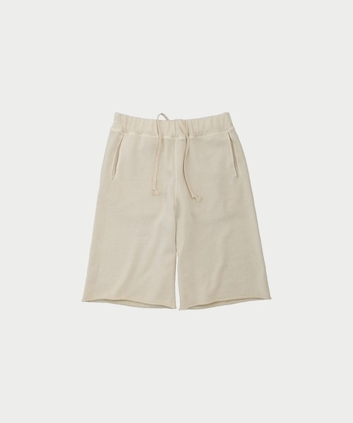URU(ウル)の「EASY SHORTS(スウェットパンツ・メンズ・イエロー/ブラック・2/1)」の1枚目の写真