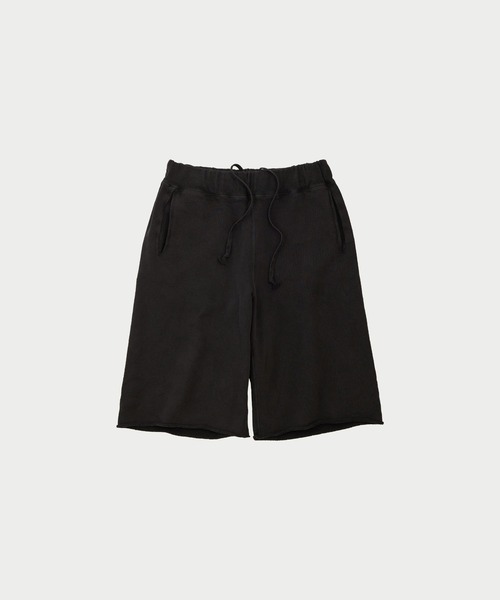 URU(ウル)の「EASY SHORTS(スウェットパンツ・メンズ・イエロー/ブラック・2/1)」の2枚目の写真