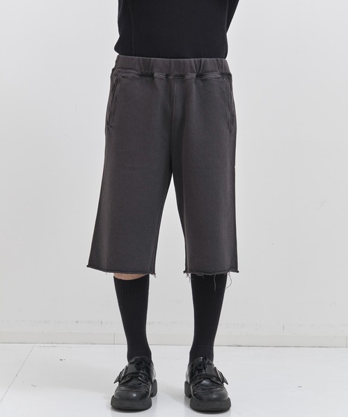 URU(ウル)の「EASY SHORTS(スウェットパンツ・メンズ・イエロー/ブラック・2/1)」の4枚目の写真