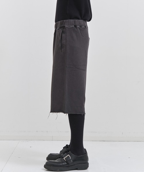 URU(ウル)の「EASY SHORTS(スウェットパンツ・メンズ・イエロー/ブラック・2/1)」の3枚目の写真