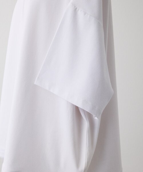 ear PAPILLONNER（イアパピヨネ）の「【ouchi企画】《接触冷感 /速乾 /UV加工》コラボTシャツ【SUM1 STYLE(スミスタイル)】（Tシャツ/カットソー・レディース・ホワイト/ブラック/ブラック系その他・FREE）」の21枚目の写真