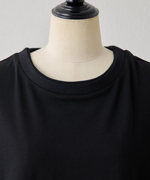 ear PAPILLONNER（イアパピヨネ）の「【ouchi企画】《接触冷感 /速乾 /UV加工》コラボTシャツ【SUM1 STYLE(スミスタイル)】（Tシャツ/カットソー・レディース・ホワイト/ブラック/ブラック系その他・FREE）」の18枚目の写真