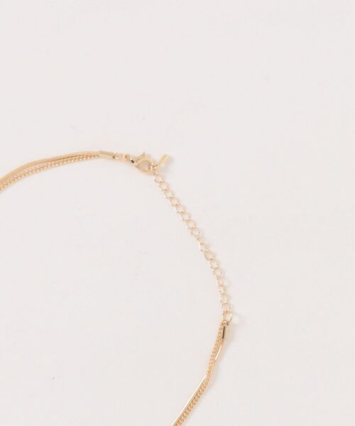 mysty woman(ミスティウーマン)の「パール2連ネックレス 672052(ネックレス・レディース・ゴールド・FREE)」の4枚目の写真