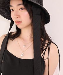 mysty woman | パール2連ネックレス 672052(ネックレス)