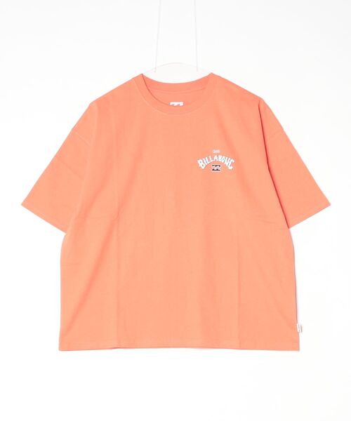 BILLABONG(ビラボン)の「ビラボン BILLABONG アウトドアカジュアル 半袖Tシャツ MESSAGE ARCH LOOSE MEDIUM TEE(Tシャツ/カットソー・レディース・ホワイト/ダークグレー/オレンジ・L/M)」の3枚目の写真