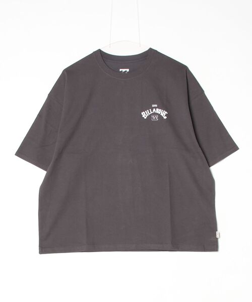 BILLABONG(ビラボン)の「ビラボン BILLABONG アウトドアカジュアル 半袖Tシャツ MESSAGE ARCH LOOSE MEDIUM TEE(Tシャツ/カットソー・レディース・ホワイト/ダークグレー/オレンジ・L/M)」の1枚目の写真