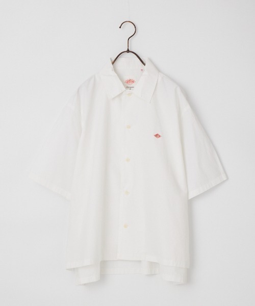 DANTON（ダントン）の「[DANTON/ダントン] コットンポプリン 半袖シャツ（シャツ/ブラウス・レディース・ネイビー/ブルー/ホワイト/グレイッシュベージュ・38）」の20枚目の写真