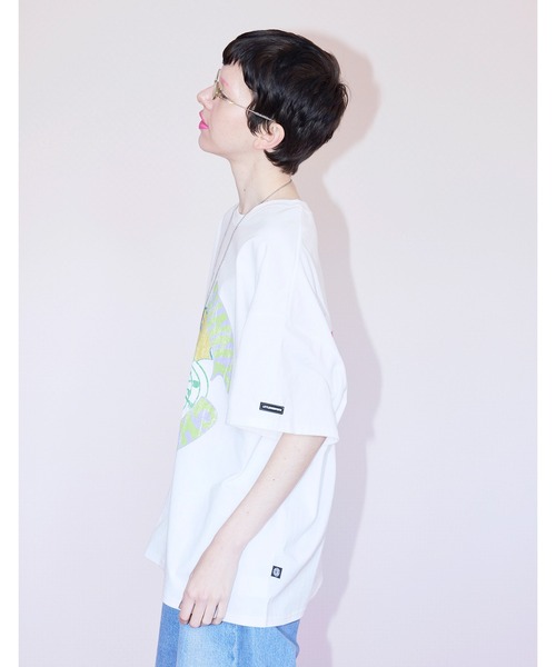 Little sunny bite(リトルサニーバイト)の「【Little sunny bite】 logo big tee(Tシャツ/カットソー・レディース・ホワイト/ピンク/ブラック・MEDIUM/SMALL)」の4枚目の写真