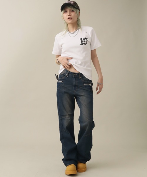 SEQUENZ(シークエンズ)の「【SEQUENZ/シークエンズ】URBAN BOOT CUT DENIM(デニムパンツ・メンズ・ブラック/インディゴブルー・S/M/L)」の11枚目の写真