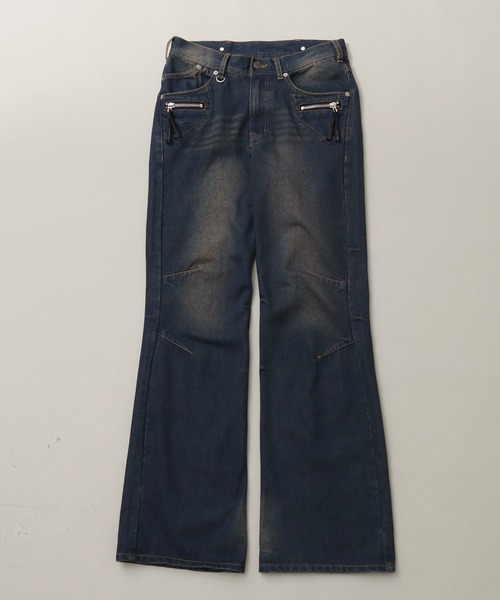 SEQUENZ(シークエンズ)の「【SEQUENZ/シークエンズ】URBAN BOOT CUT DENIM(デニムパンツ・メンズ・ブラック/インディゴブルー・S/M/L)」の18枚目の写真